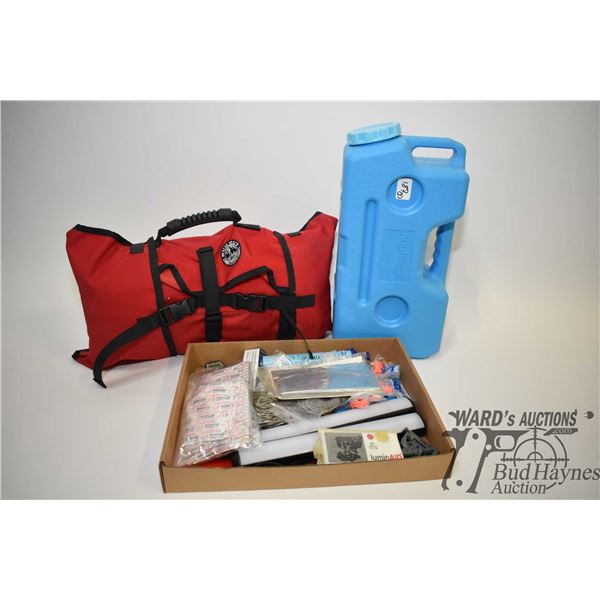 Bug Out bag full of emergency first-aid supplies & Bug Out bag full of emergency first-aid supplies 