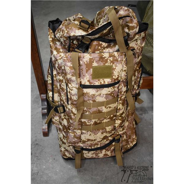 Duffel bag style backpack and two Mountain Smith Duffel bag style backpack and two Mountain Smith 70