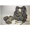 Image 2 : Large backpack and contents including shooting Large backpack and contents including shooting vest a