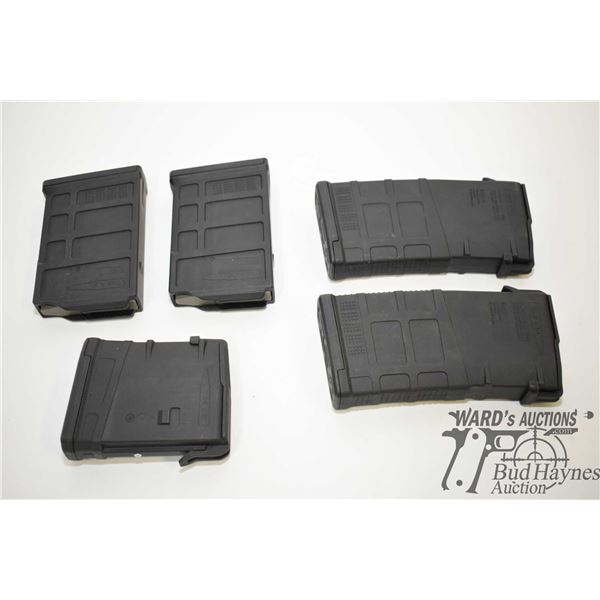 Two Pmag 10 7.62 AC, two Pmag 20 LR/SR and one Two Pmag 10 7.62 AC, two Pmag 20 LR/SR and one Pmag 1