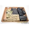 Image 1 : Five assorted pistol holsters and a set of grips Five assorted pistol holsters and a set of grips
