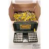 Image 1 : Box containing 370 20 GA reloads #8, plus a Box containing 370 20 GA reloads #8, plus a plastic ammo