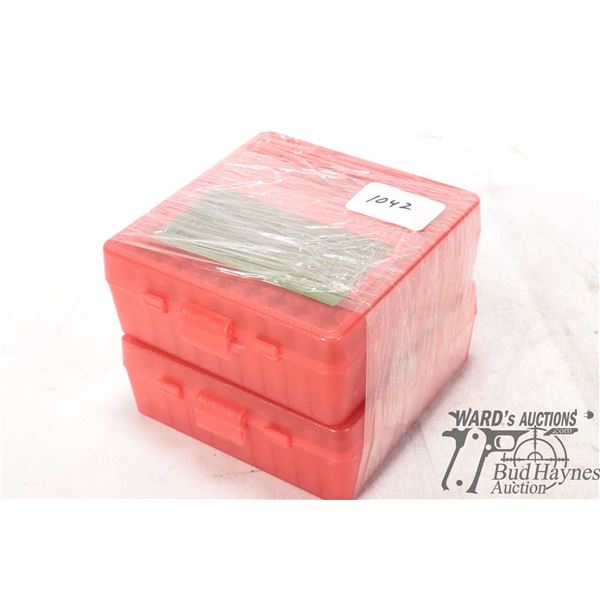 Two full 100 count packs of .357 mag 158 gr Two full 100 count packs of .357 mag 158 gr reloads