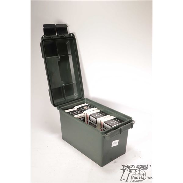 Plastic ammo box w/ ten full 325 count Federal Plastic ammo box w/ ten full 325 count Federal auto m