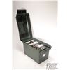 Image 1 : Plastic ammo box w/ ten full 325 count Federal Plastic ammo box w/ ten full 325 count Federal auto m