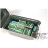 Image 2 : Plastic ammo box w/ 23 full 100 count packs of Plastic ammo box w/ 23 full 100 count packs of Reming