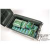 Image 2 : Plastic ammo box w/ 23 full 100 count packs of Plastic ammo box w/ 23 full 100 count packs of Reming