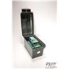Image 1 : Plastic ammo box w/ 23 full 100 count packs of Plastic ammo box w/ 23 full 100 count packs of Reming