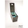 Image 1 : Metal ammo box w/ 22 full 100 count boxes of Metal ammo box w/ 22 full 100 count boxes of Remington 
