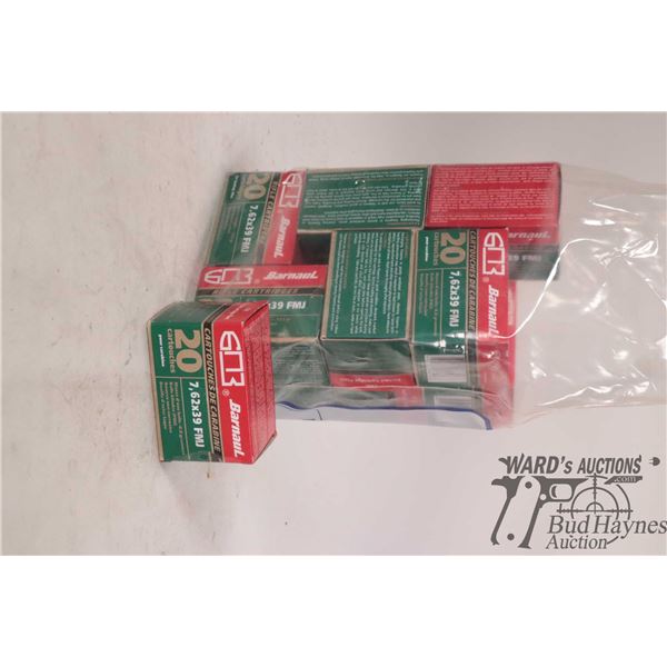 Twelve full 20 count boxes of Barnaul 7.62x39 123 Twelve full 20 count boxes of Barnaul 7.62x39 123 