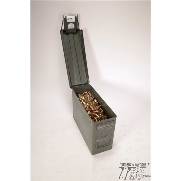 Metal ammo box w/ 29.6 lbs or 1000+ rounds of 9mm Metal ammo box w/ 29.6 lbs or 1000+ rounds of 9mm 