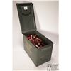 Image 1 : Metal ammo box w/ approx. 280 rounds of Federal 12 Metal ammo box w/ approx. 280 rounds of Federal 1