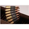 Image 2 : Metal ammo box w/ approx. 200 7,62 MK1 linked Metal ammo box w/ approx. 200 7,62 MK1 linked rounds