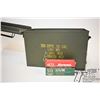 Image 2 : Metal ammo box w/ 8 full 50 count boxes of Barnaul Metal ammo box w/ 8 full 50 count boxes of Barnau