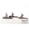 Image 1 : Three vintage trigger assemblies for muskets Three vintage trigger assemblies for muskets including 