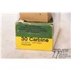 Image 3 : Three vintage boxes of 30 carbine including one 50 Three vintage boxes of 30 carbine including one 5