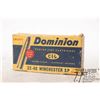 Image 1 : One vintage box w/ 20 mixed rounds of .32/40 One vintage box w/ 20 mixed rounds of .32/40