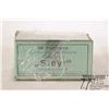 Image 1 : Two full vintage boxes of 50 9mm Steyr ammo Two full vintage boxes of 50 9mm Steyr ammo