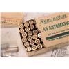 Image 2 : One vintage 42 count box of Remington .45 auto 230 One vintage 42 count box of Remington .45 auto 23