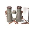 Image 2 : Two sets of WWI German binoculars Fernglas 08 (one set w/ case) all lenses clear