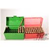 Image 1 : Plastic ammo box w/ 51 count .30/30 reloads, plus Plastic ammo box w/ 51 count .30/30 reloads, plus 