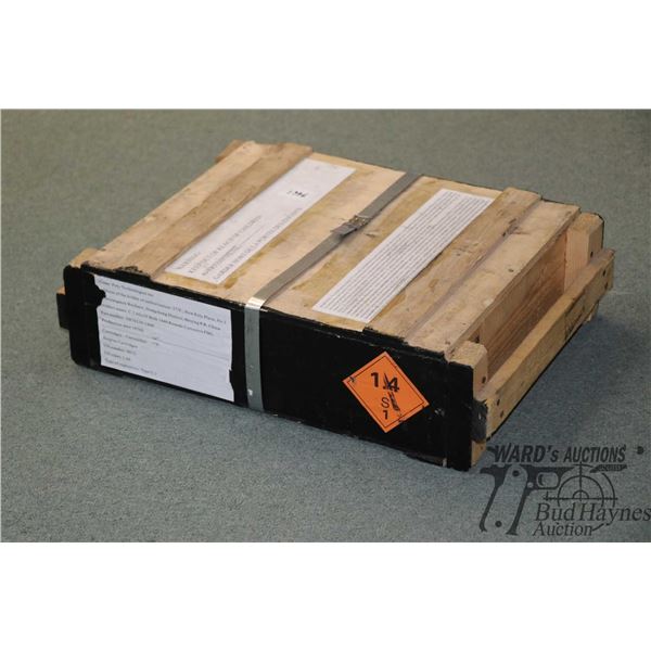 One sealed crate of 7.62 x 39 bulk 1440 rounds One sealed crate of 7.62 x 39 bulk 1440 rounds corros