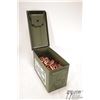 Image 1 : Metal ammo box w/ 613 rounds of 7.62 x 39 Metal ammo box w/ 613 rounds of 7.62 x 39