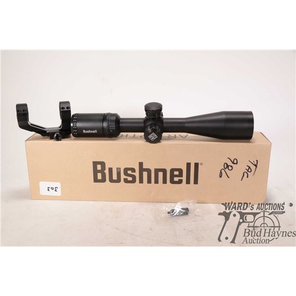 Bushnell AR 3-12x40 scope w/ mount and original Bushnell AR 3-12x40 scope w/ mount and original box