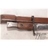 Image 3 : Ross rifle bayonet w/ leather scabbard Ross rifle bayonet w/ leather scabbard