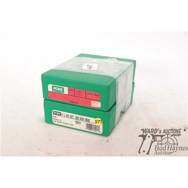 RCBS FL die set .300 WBY mag and an RCBS primer RCBS FL die set .300 WBY mag and an RCBS primer pock