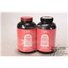 Image 1 : One full 1lb and one partial 0.8 lbs containers of One full 1lb and one partial 0.8 lbs containers o