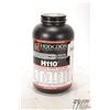 Image 1 : One full 1lb container of Hodgdon H110 pistol One full 1lb container of Hodgdon H110 pistol powder