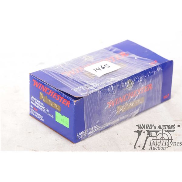 Box containing 800 count of Winchester large Box containing 800 count of Winchester large pistol pri