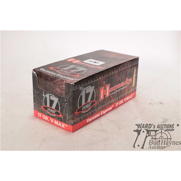 One full 500 count box Hornady 17 gr V-Max One full 500 count box Hornady 17 gr V-Max