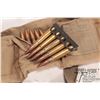 Image 2 : Military ammo belt w/ 100 rounds of original .303 Military ammo belt w/ 100 rounds of original .303 