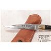 Image 2 : Laguiole le Fidele 12C27 folding knife w/ leather sheath