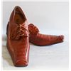 Image 1 : 'MAR' MENS LEATHER FLAT "POINTED" DRESS SHOES