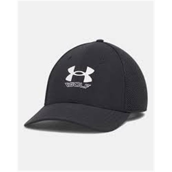 NEW UNDERARMOUR BLACK BASEBALL CAP