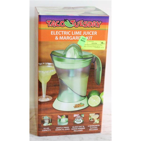 NEW TACO TUESDAY ELECTRIC LIME JUICER & MARGARITA