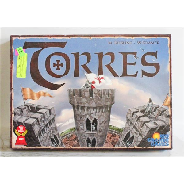 TORRESS STRATEGY BOARD GAME, RIO GRANDE GAMES