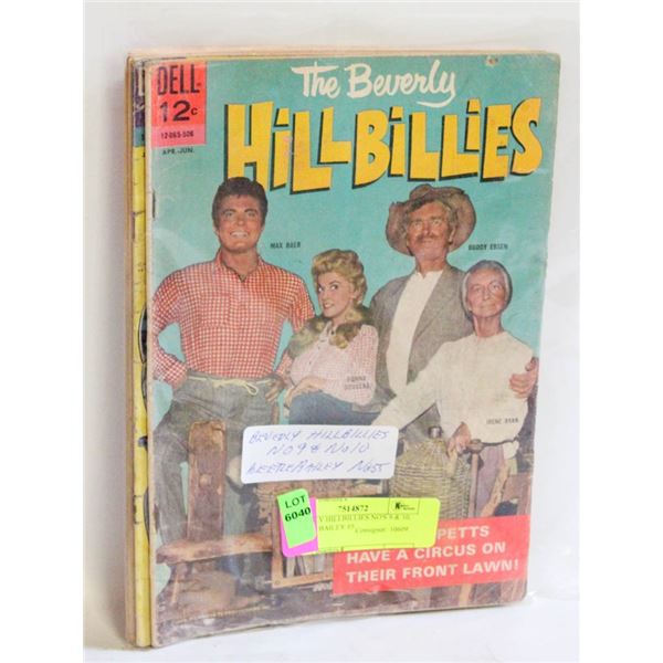 BEVERLY HILLBILLIES NO'S 9 & 10, BEETLE BAILEY #5
