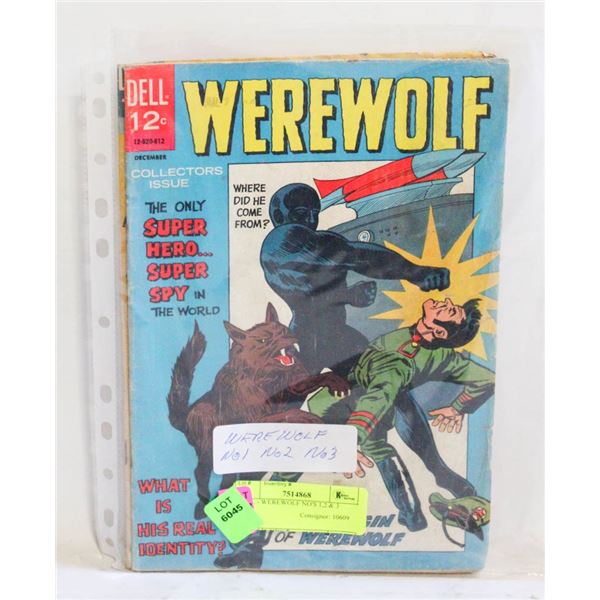 DELL - WEREWOLF NO'S 1,2 & 3