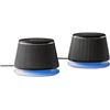 Image 1 : NEW AMAZON BASICS SET OF 2 USB PLUG-N-PLAY SPEAKER
