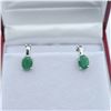 Image 1 : STERLING SILVER NATURAL EMERALD (2.15CT)
