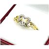 Image 1 : 10KT YELLOW GOLD NATURAL DIAMOND ( 0.10CT) HEART