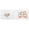 Image 1 : EARRINGS AND RING SET SZ 8