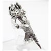 Image 1 : DRAGON HEAD ALLOY RING SIZE??