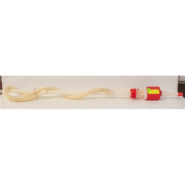 FUEL PUMP, UNUSED, MANUAL WITH LONG HOSE