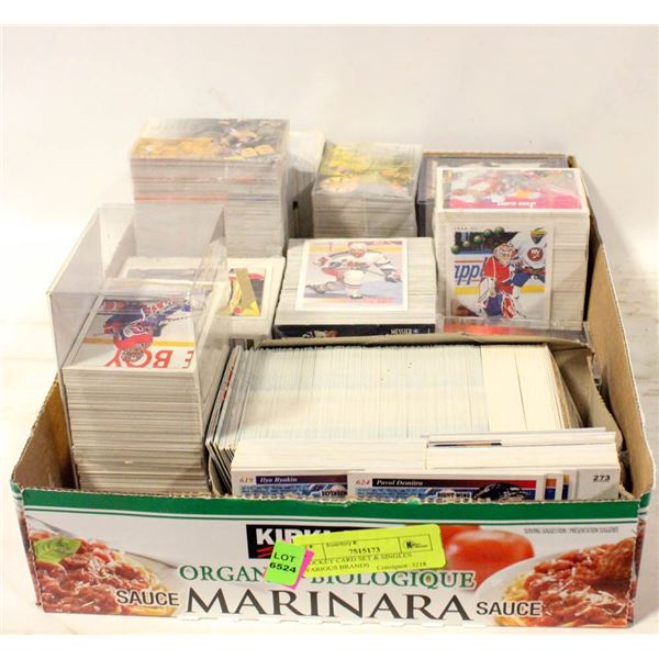 HOCKEY CARD SET & SINGLES VARIOUS BRANDS