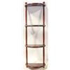 Image 1 : BOMBAY COMPANY MAHOGANY WALL MOUNT TRINKET STAND